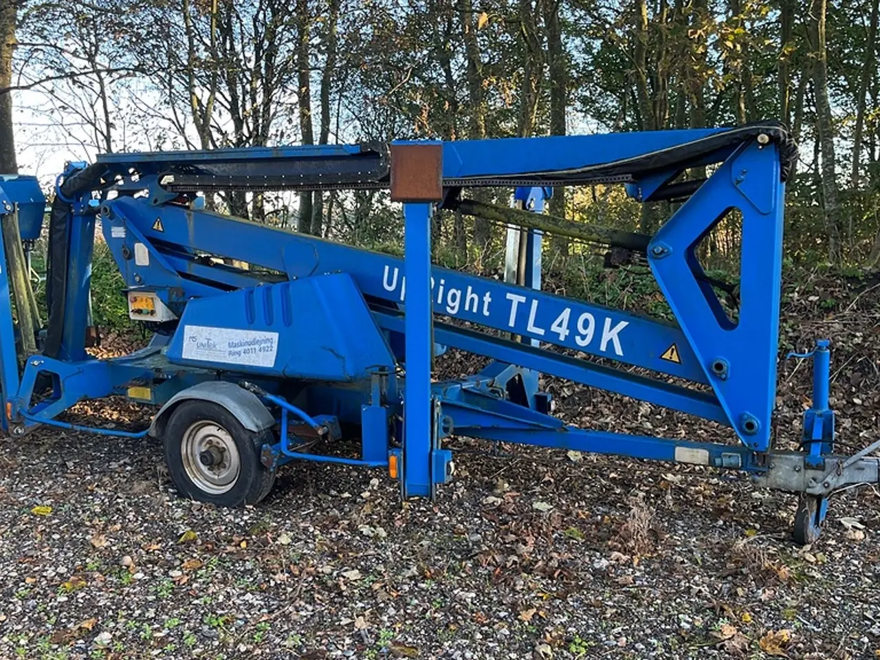Billede 4 - Upright TL49 K Trailerlift - Knækarmslift