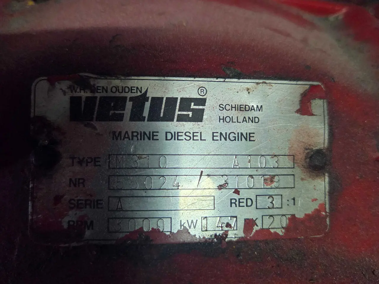 Billede 4 - Vetus m.310 motor sælges
