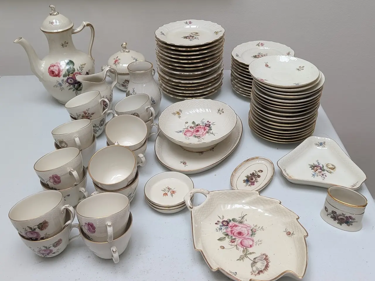 Billede 1 - Flot Royal Copenhagen kaffestel mm.