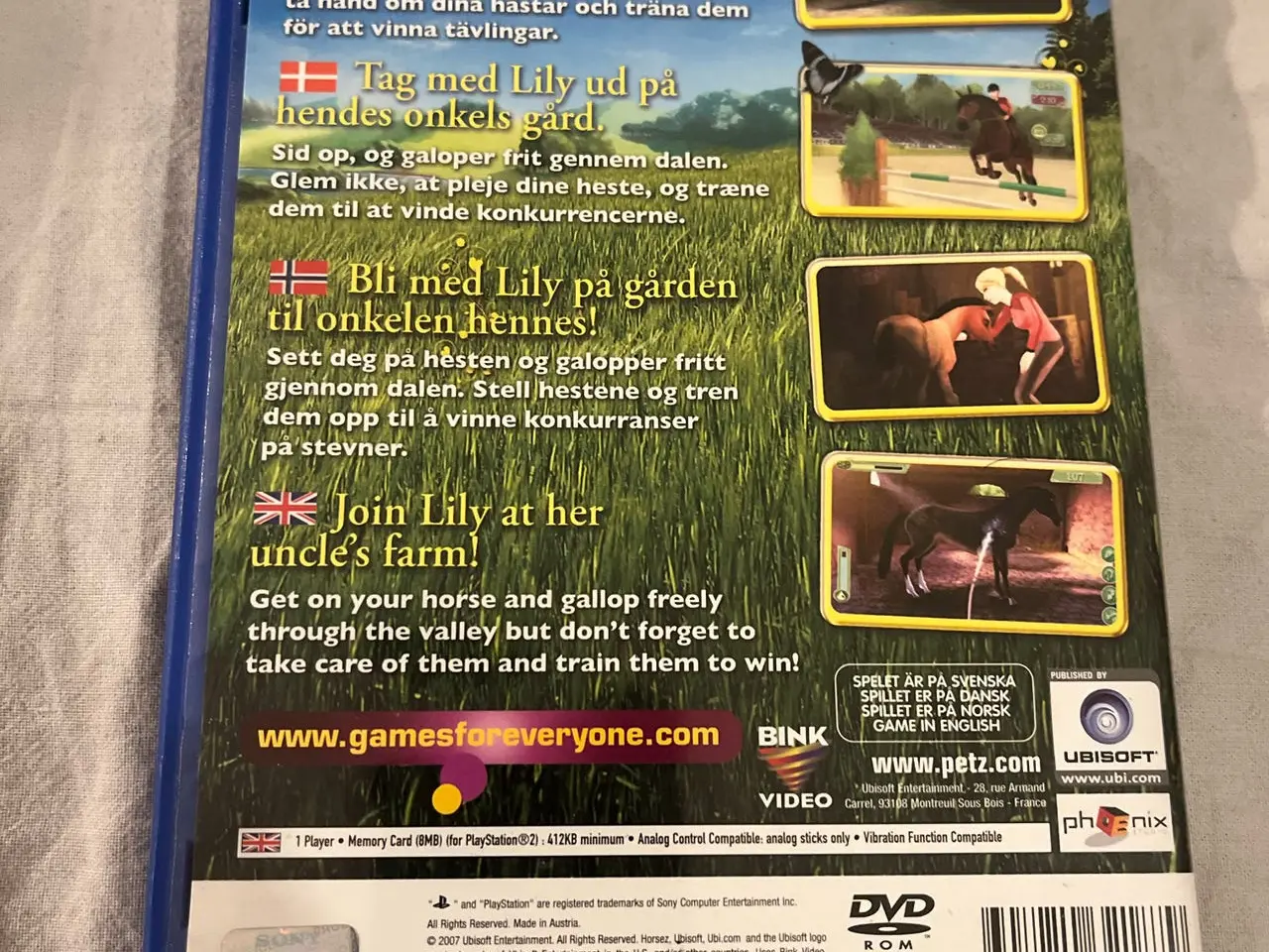 Billede 2 - PS2 Spil Horsez Ranch Rescue