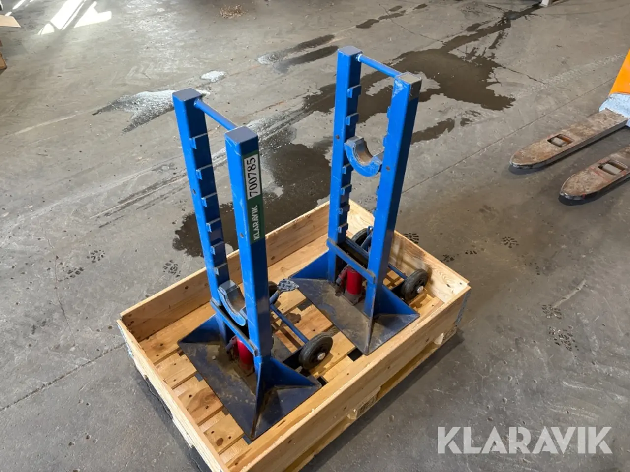 Billede 3 - Hydrauliske kabeltromeløfter Katimex Hydrokat / 5 tons 2 styk