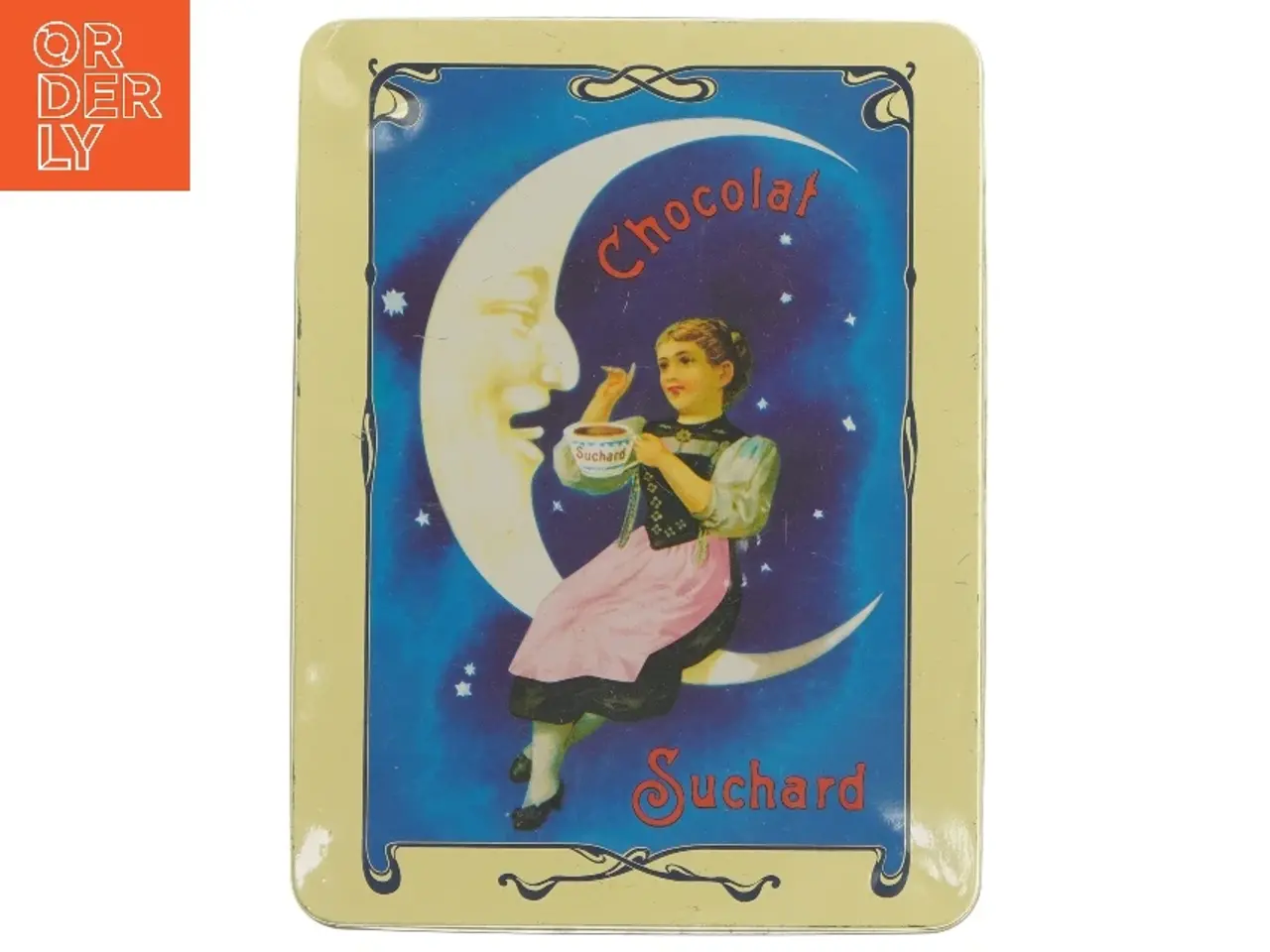 Billede 1 - Suchard chokolade metalæske (str. 23,5x17,5 cm)