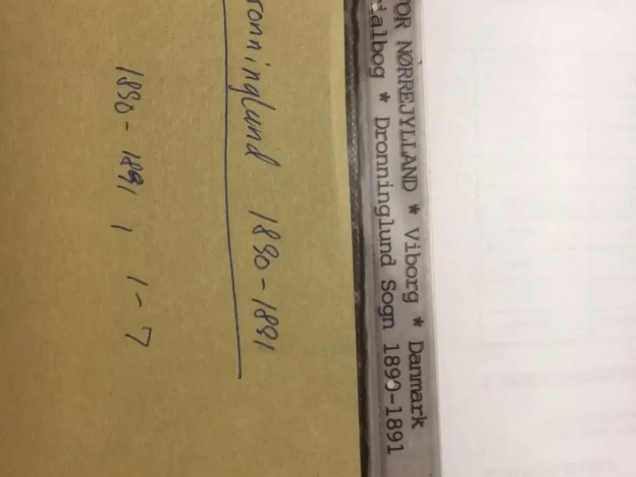 Billede 18 - Kontramin.bøger Dronninglund 1813-1891. Giv bud.