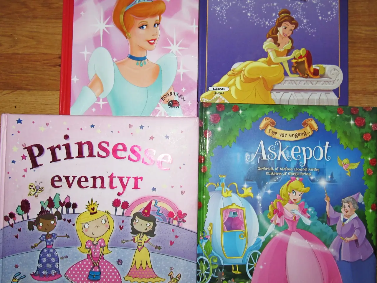 Billede 1 - Prinsessebøger - 4 stk.