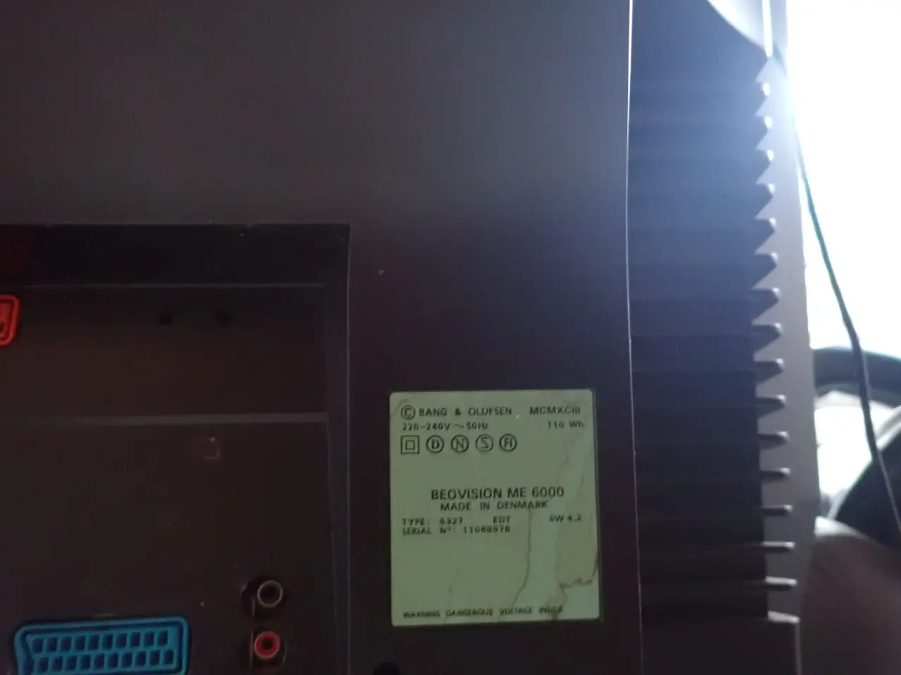 Billede 6 - B&O tv rigtigt fint tv.