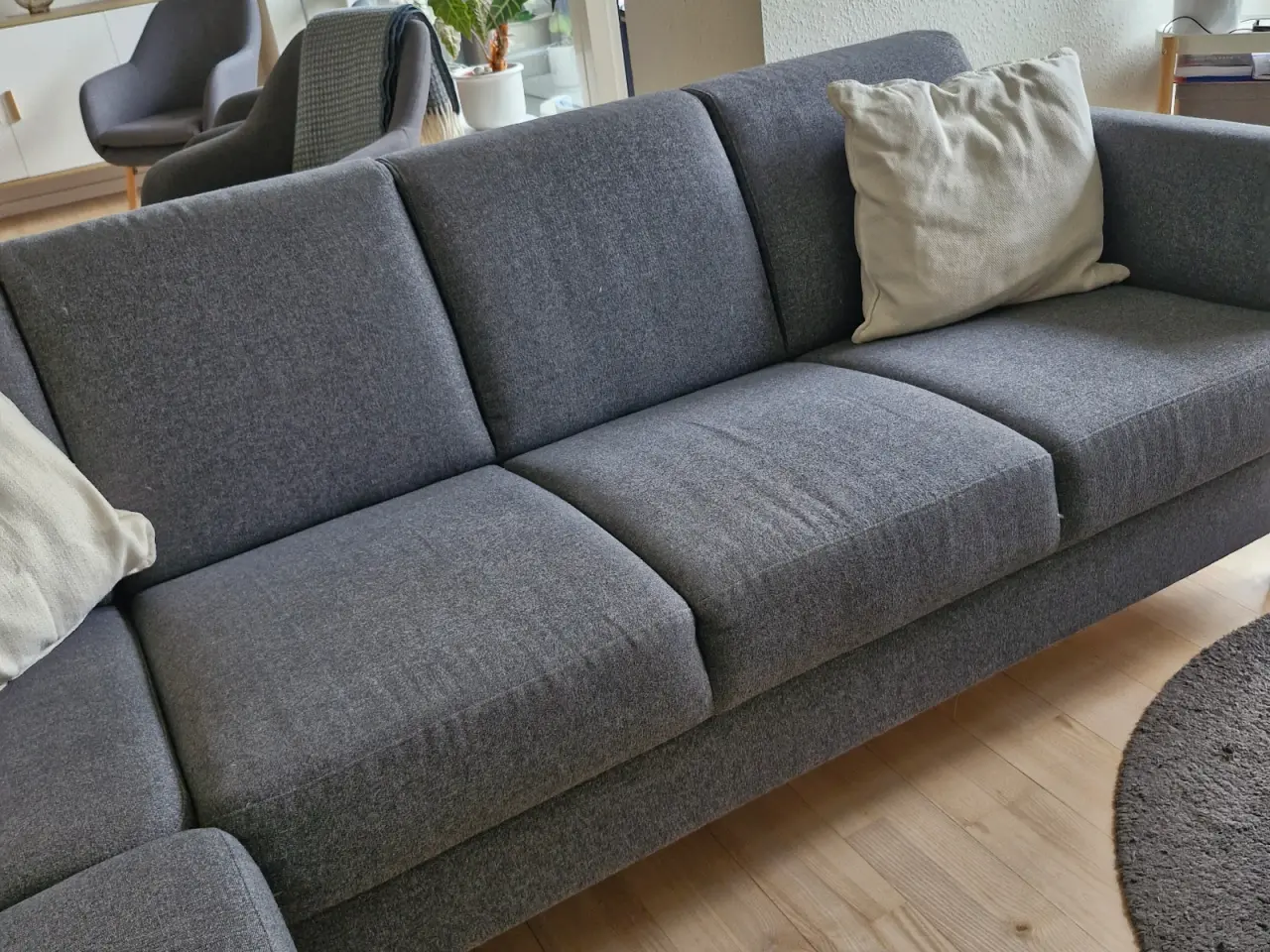 Billede 2 - Grå næsten ny hjørnesofa