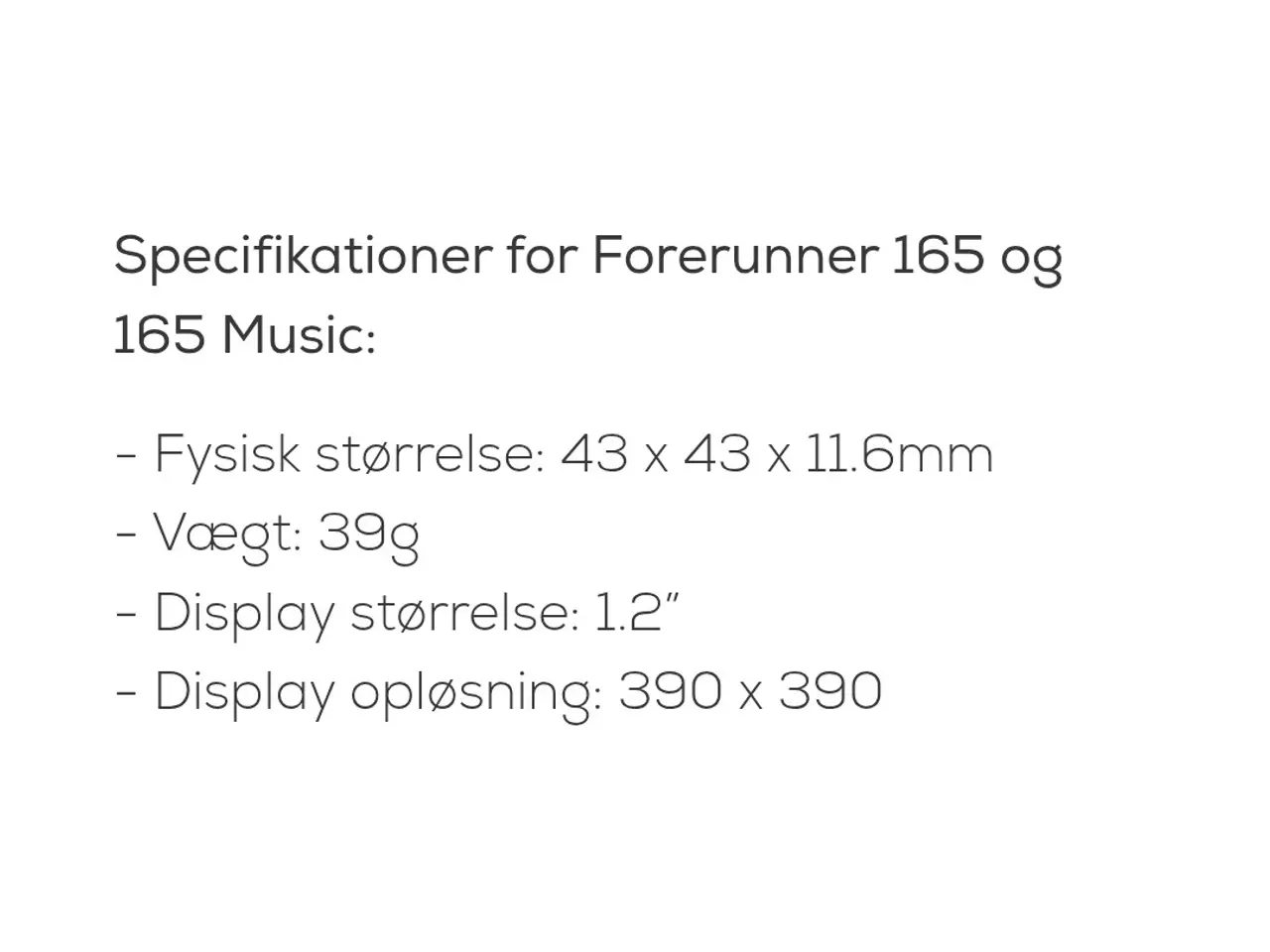 Billede 10 - Garmin forerunner 165