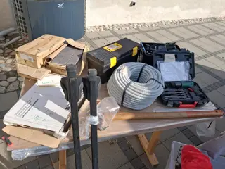 Fliser, tagbøjler mm