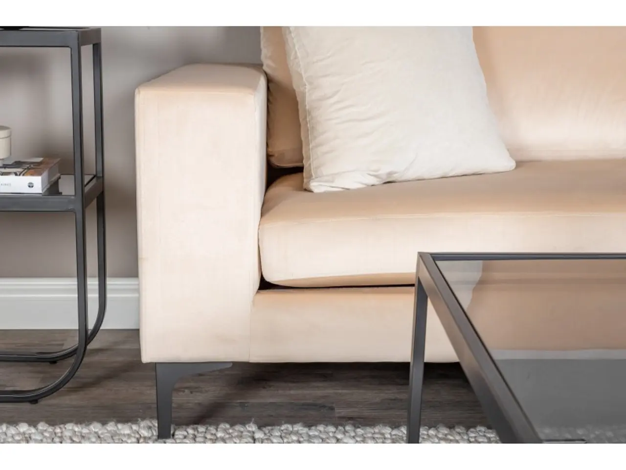 Billede 6 - Bolero 3 personers Sofa - Beige og Sort