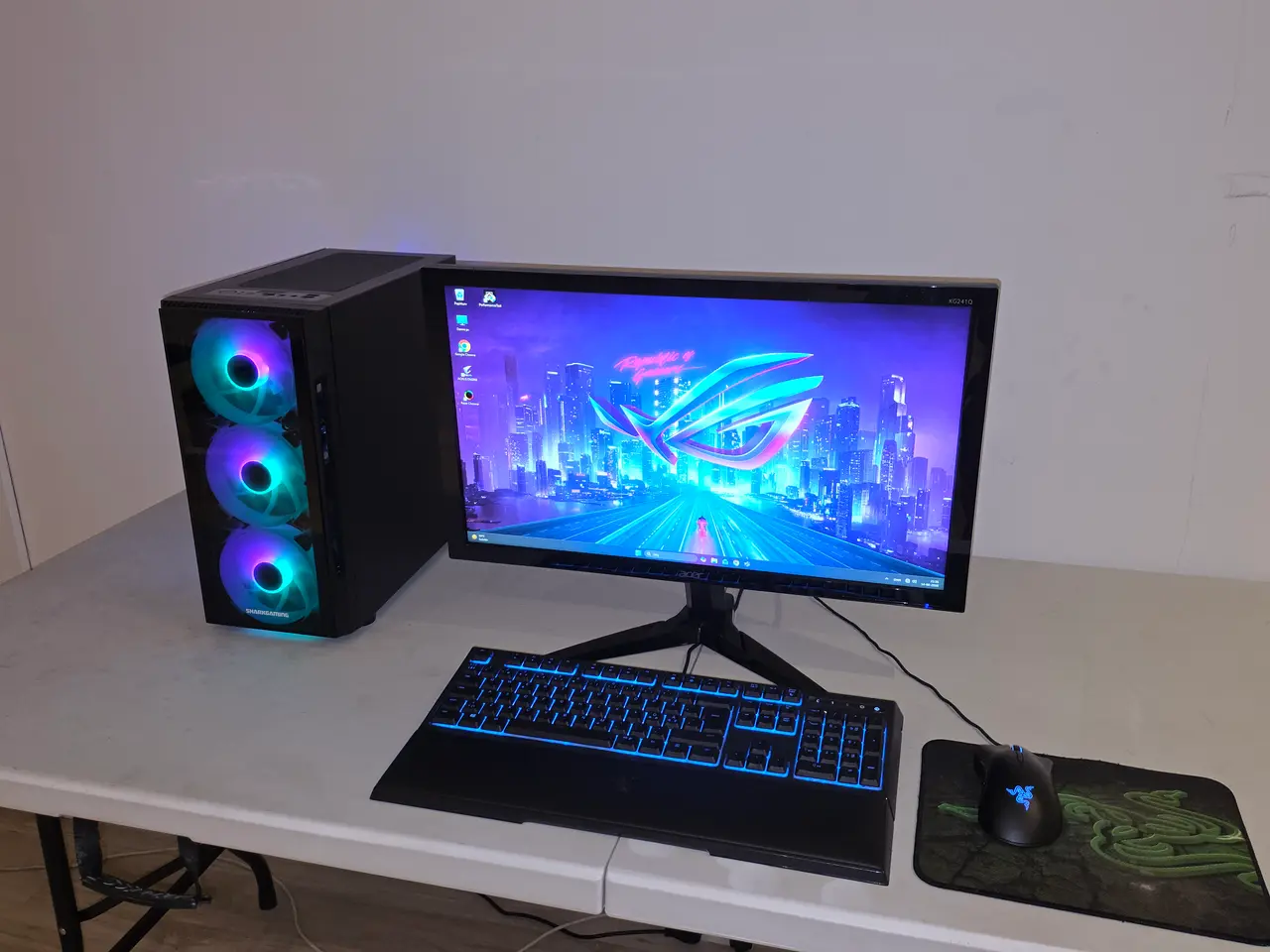 Billede 2 - i5 SharkGaming Pc + 24" Gaming Skærm