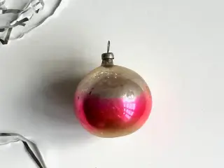 Sølvkugle m pink