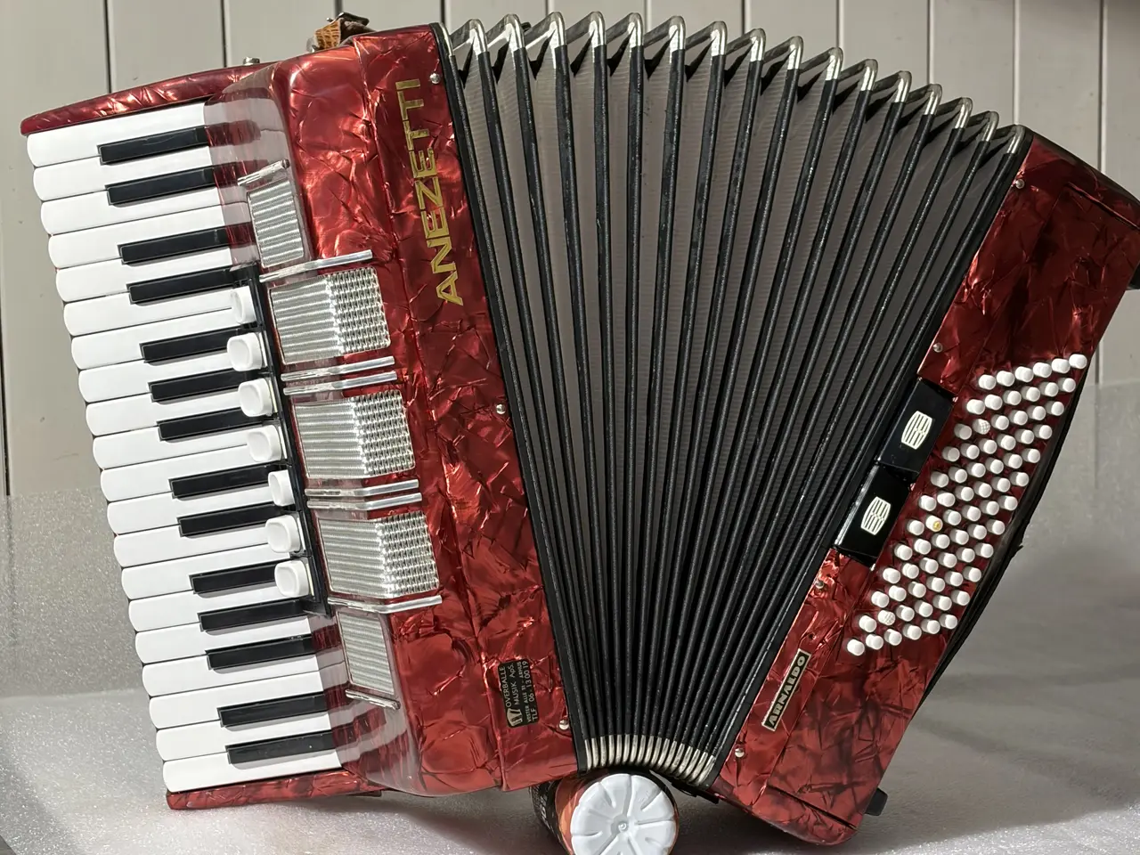 Billede 1 - Harmonika 34 tangenter 72 basser