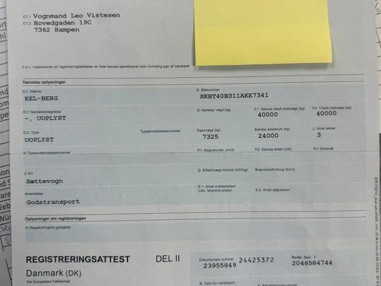 Billede 15 - Kel-Berg Bagtip, sidetip