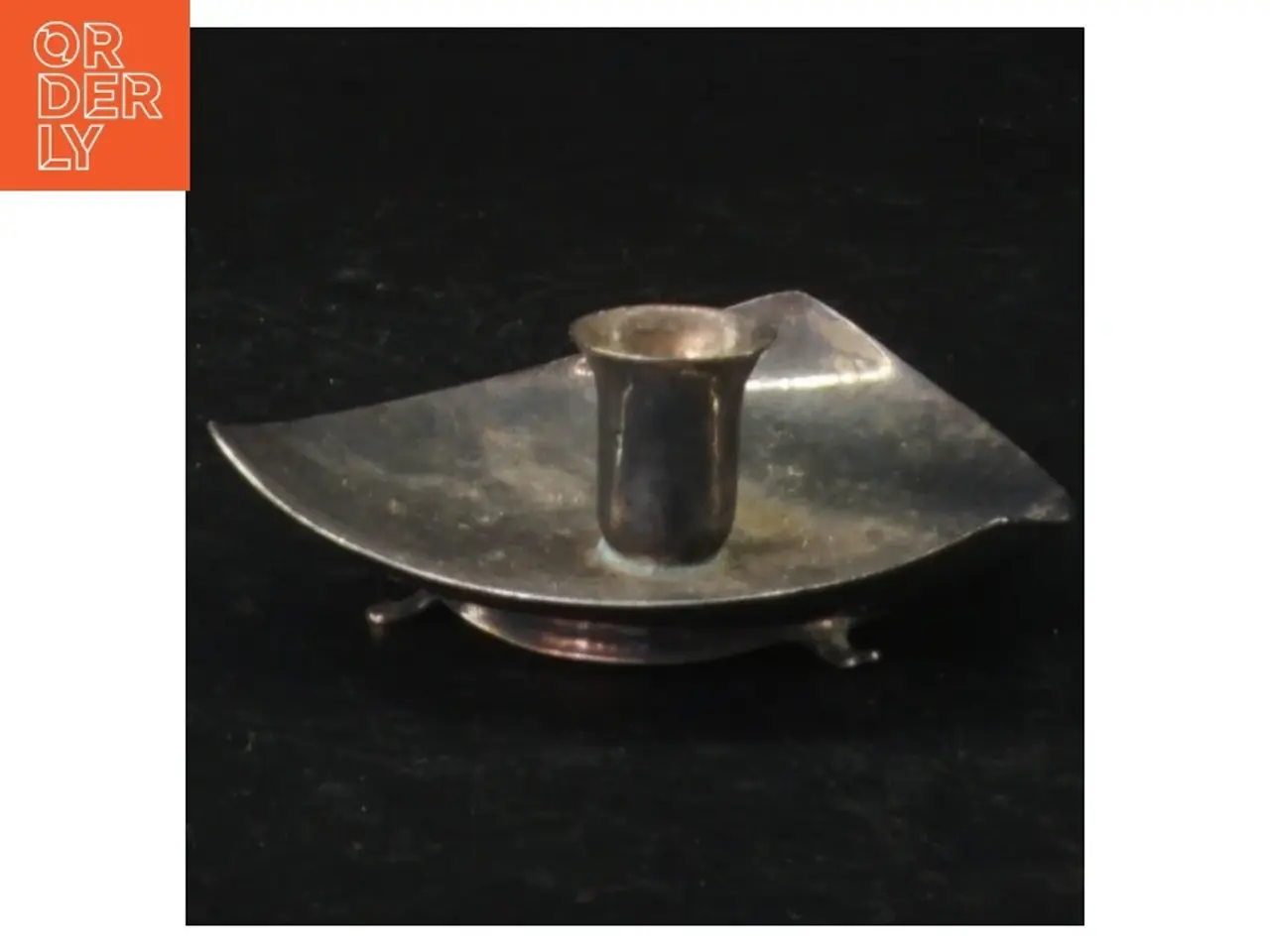 Billede 1 - Lysestage i metal (str. Ø 8 cm)