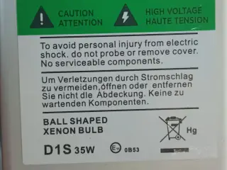 Xenonpære D1S 35W