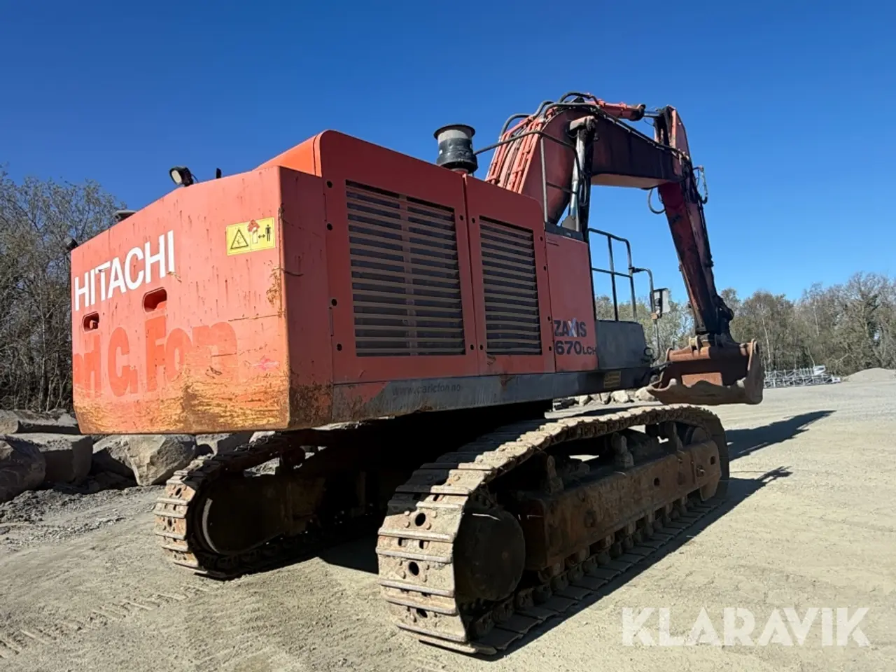 Billede 3 - Gravemaskine Hitachi Zaxis ZX670LCH-5B