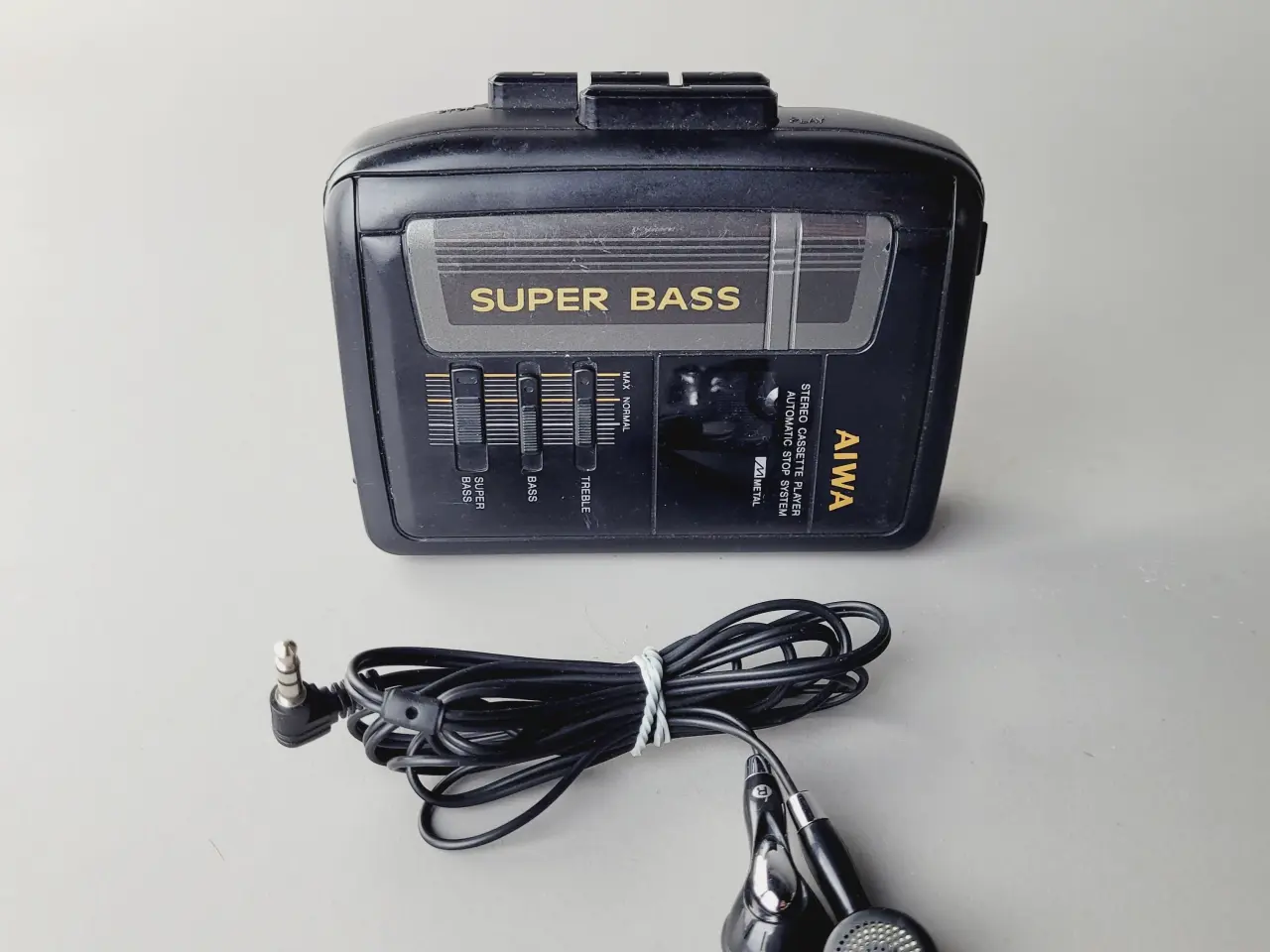 Billede 1 - ⭐️· Retro Aiwa Stereo Kassetteafspiller - Starter 