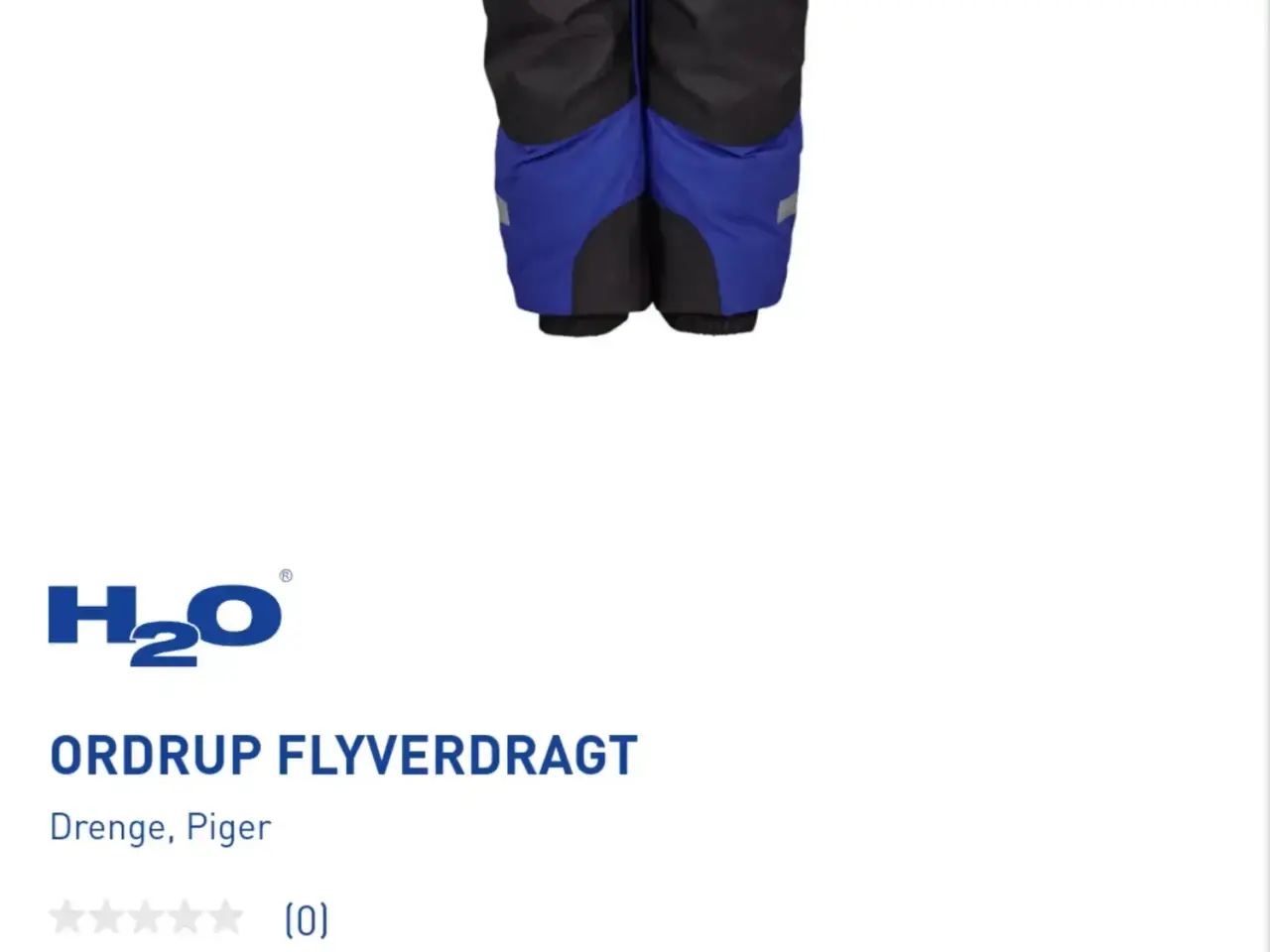 Billede 2 - H2O flyverdragt str 122 