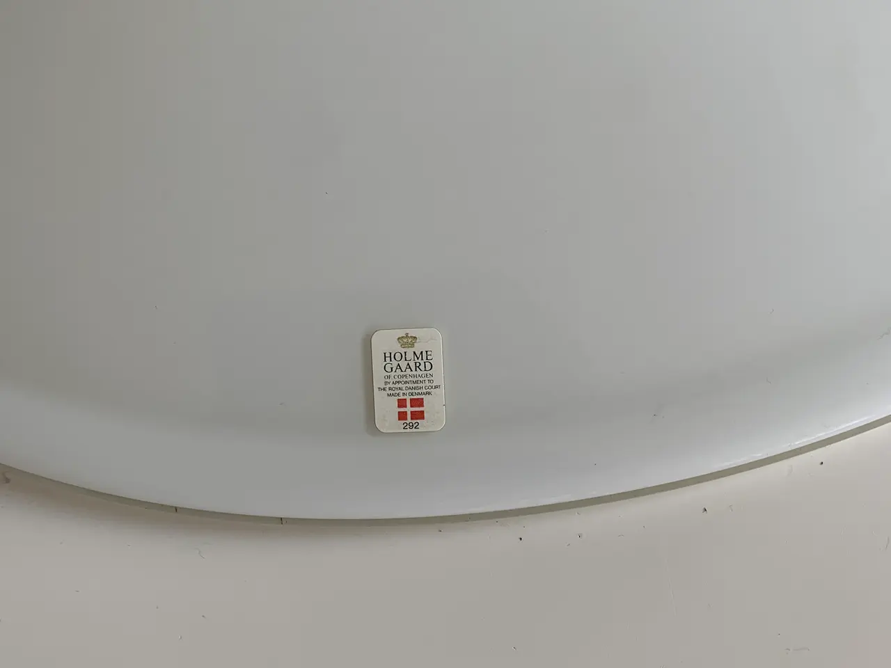 Billede 2 - Holmegård loftlampe hvid 