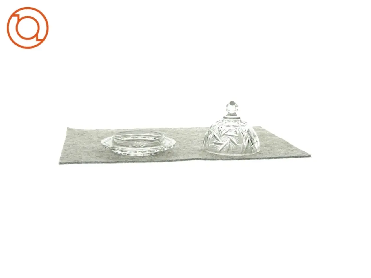 Billede 3 - Serverings klokker af glas (2 styk)
