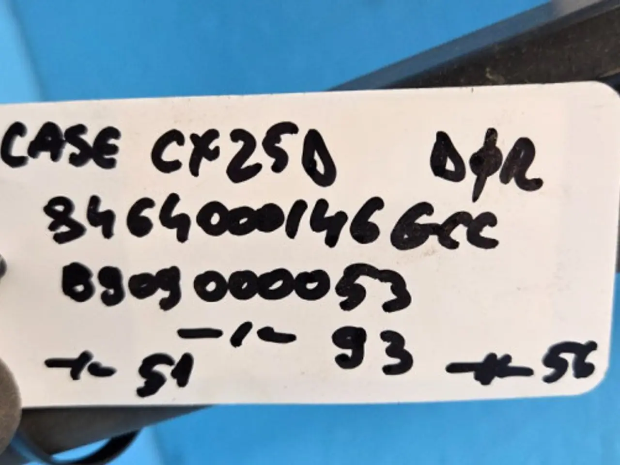 Billede 16 - Case CX250 Dør 8464000146GCC