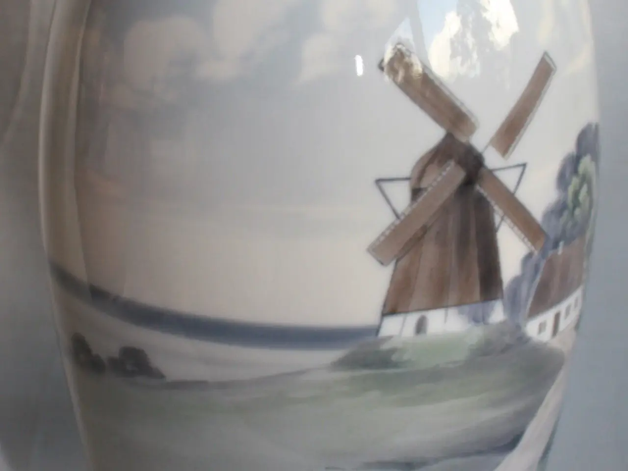 Billede 7 - Vase med mølle fra Bing of Grøndahl