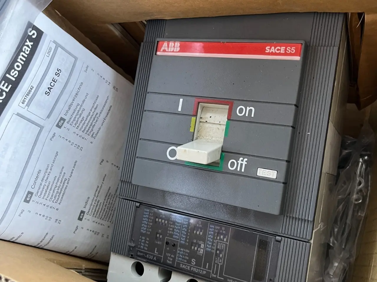 Billede 10 - ABB SACE S5 automatsikring PR212/P 630A 3 Pole