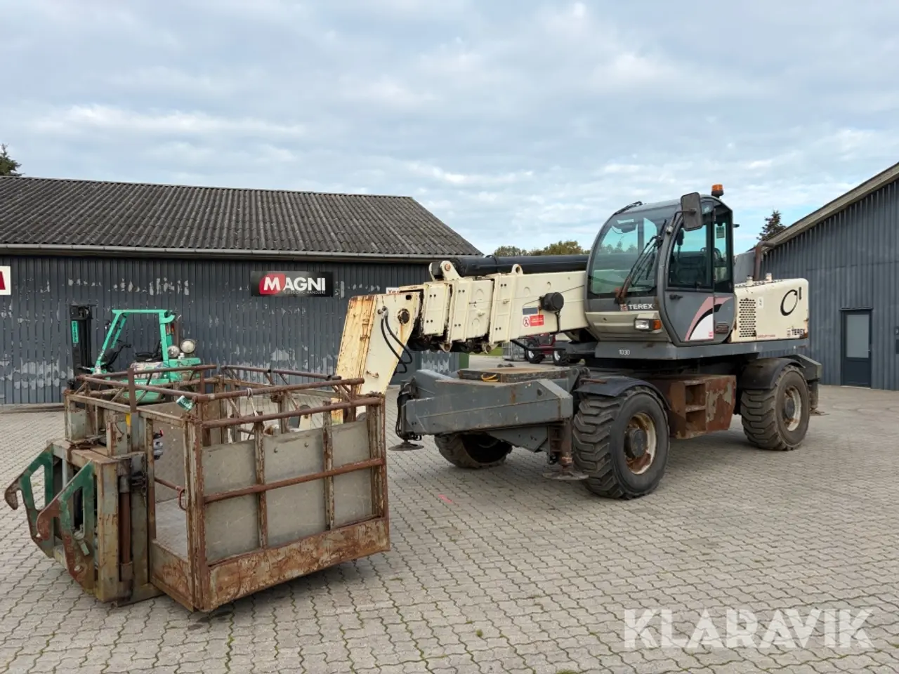 Billede 1 - Rotationslæsser Terex Girolift 5022 med mandskabskurv