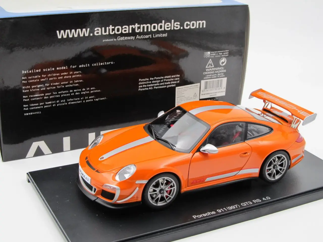 Billede 2 - 2011 Porsche 911 (997) GT3 RS 4,0 1:18 - AUTOart