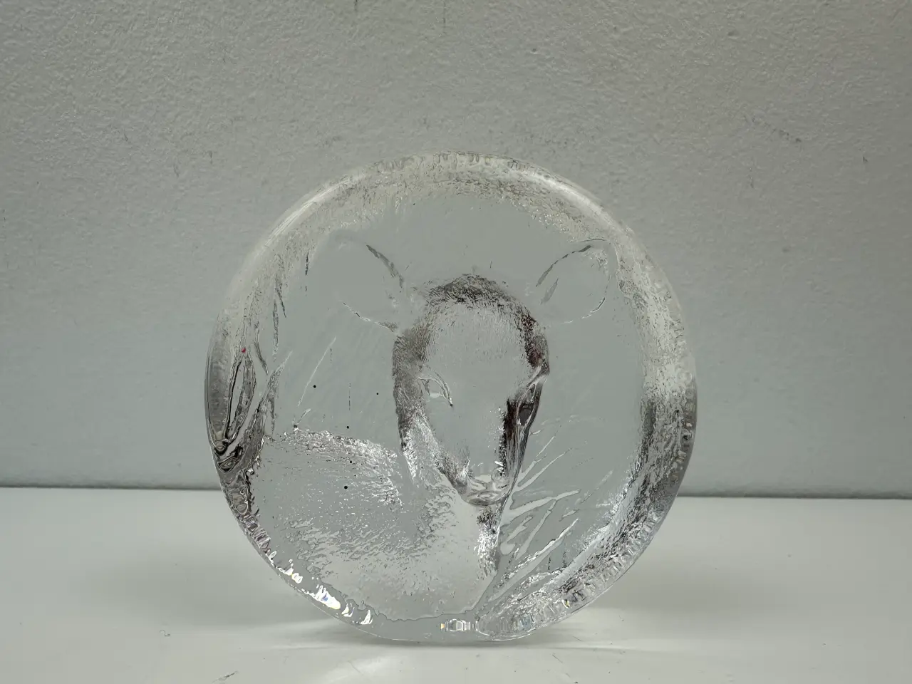 Billede 2 - Svensk kunstglas, dådyr