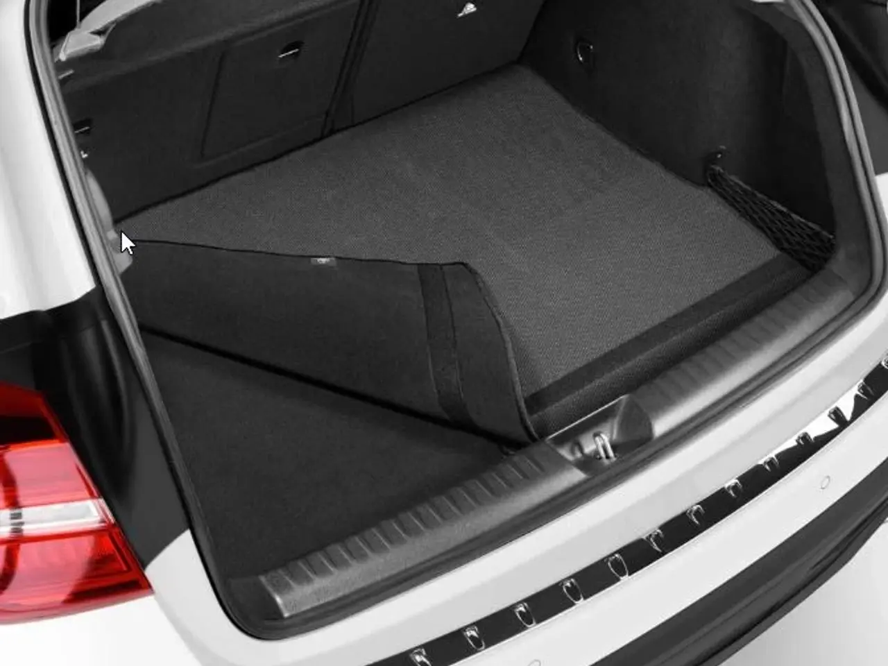 Billede 1 - Mercedes original vendbar bagagerummåtte