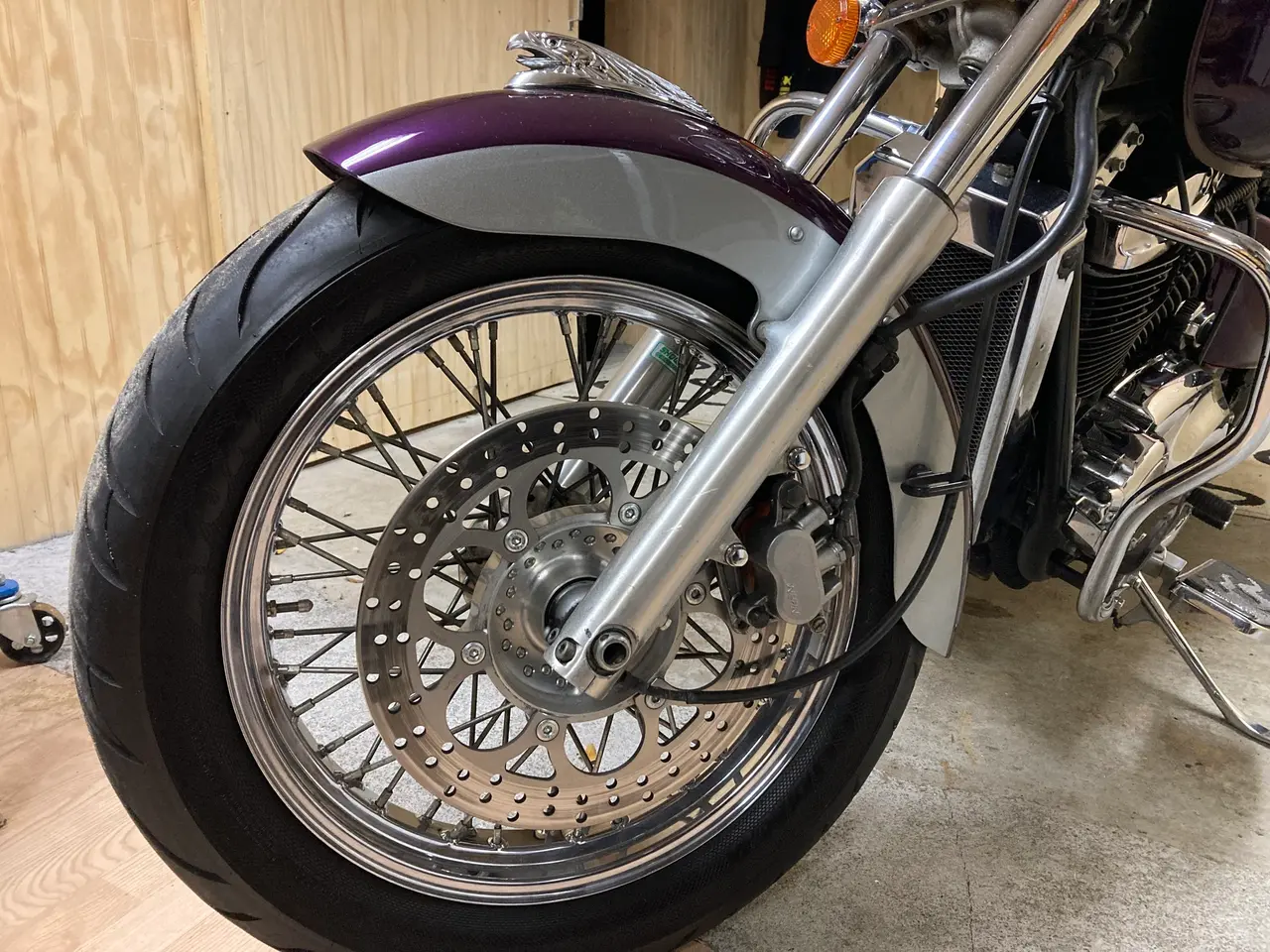 Billede 4 - Flot og yderst velholdt Honda vt1100 Shadow c2 ace