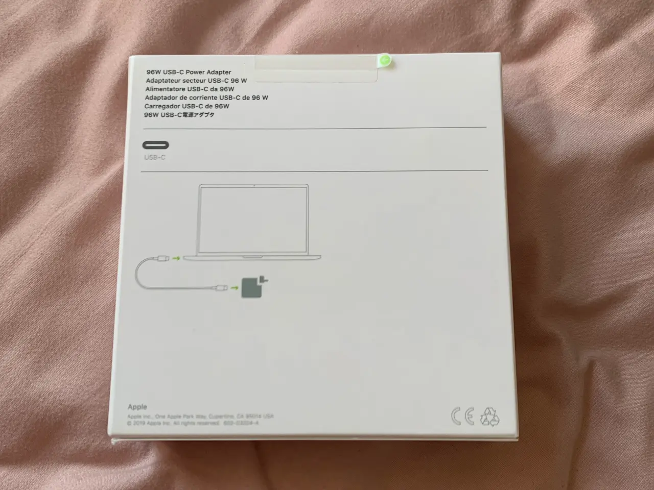 Billede 2 - Helt ny, uåbnet Apple USB‑C strømforsyning 96W hvi