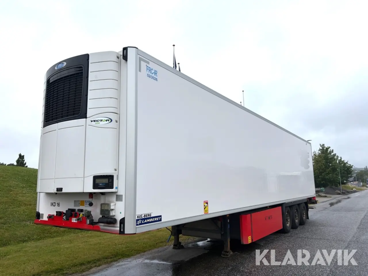 Billede 1 - Køletrailer Lamberet Lvfs3 med vector 1550 køler