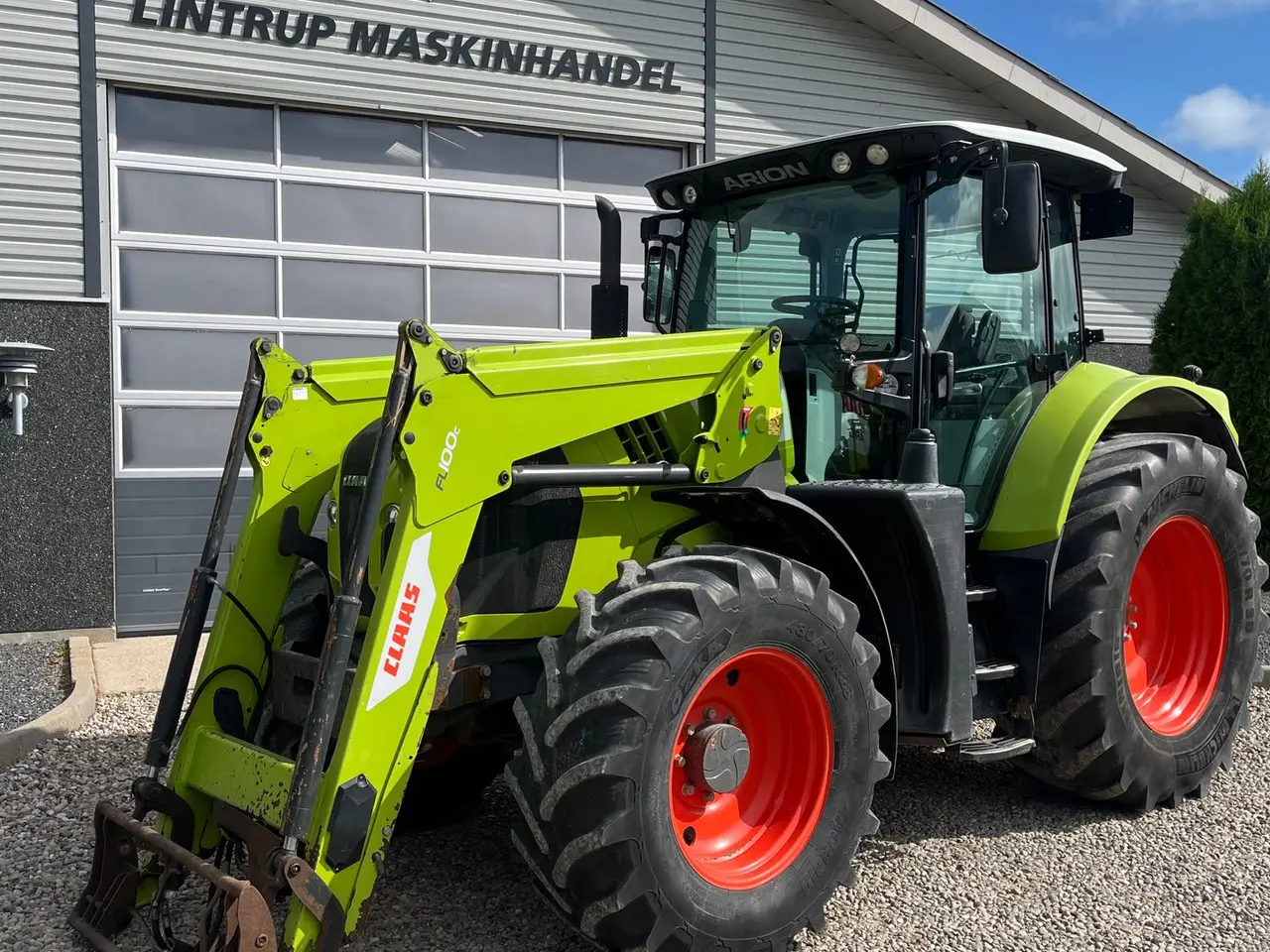 Billede 2 - CLAAS Arion 610 Med frontlæsser