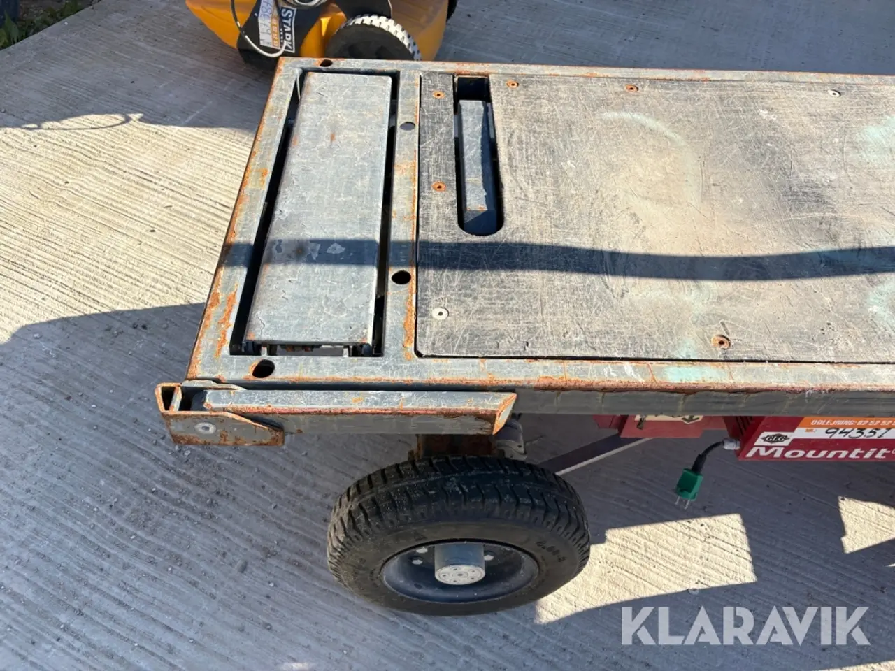 Billede 12 - Transportvogn Mountit Transit Trolley med elektrisk løft