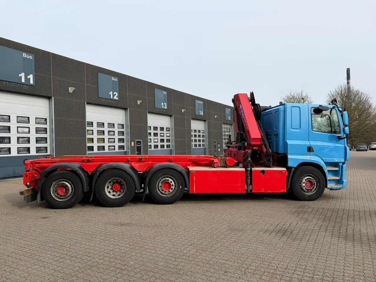 Billede 8 - DAF CF520 8x2-6, Hejs-kran