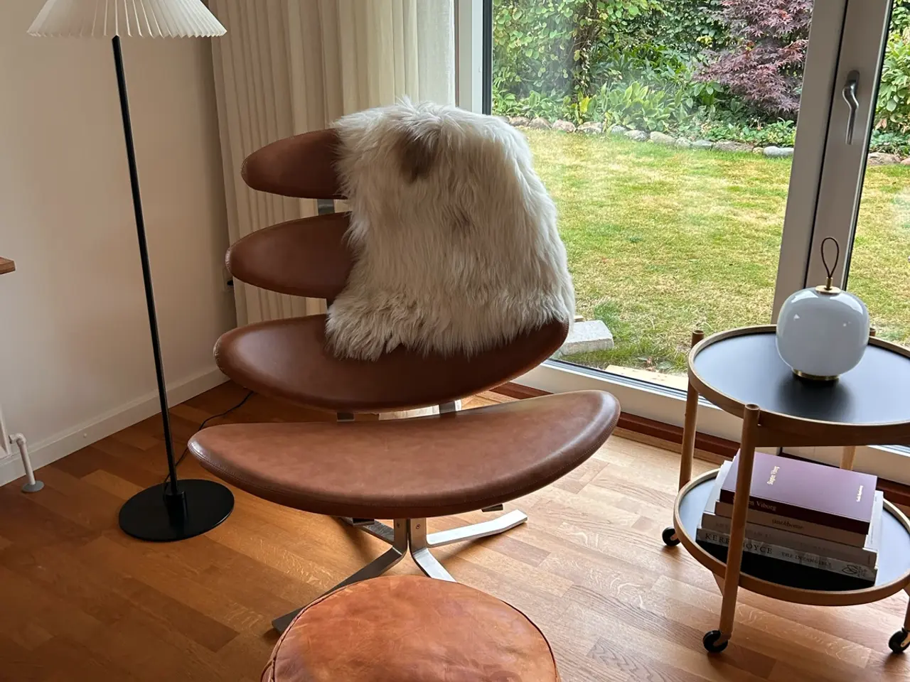 Billede 1 - Brun lænestol læder
