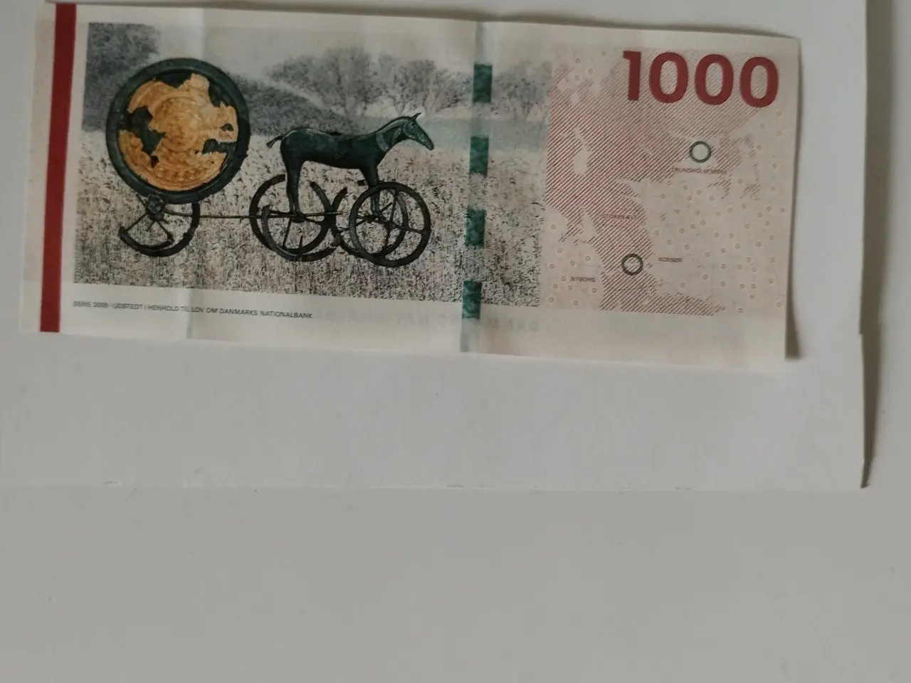 Billede 5 - 1000 Kroner fra 2011. Bankfrisk 