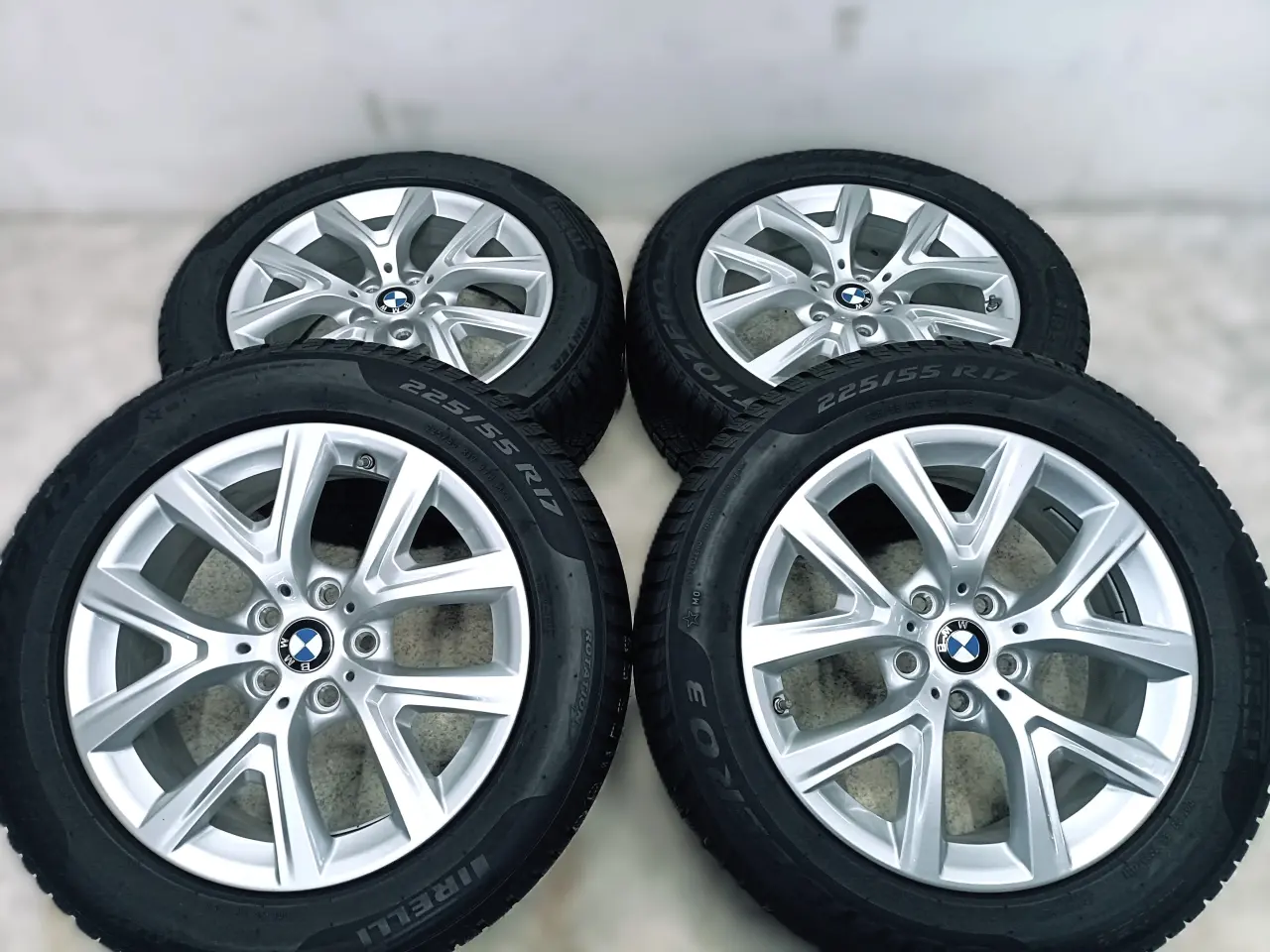 Billede 3 - 5x112 17" ET39 nav 66,6ø BMW vintersæt inkl.TPMS