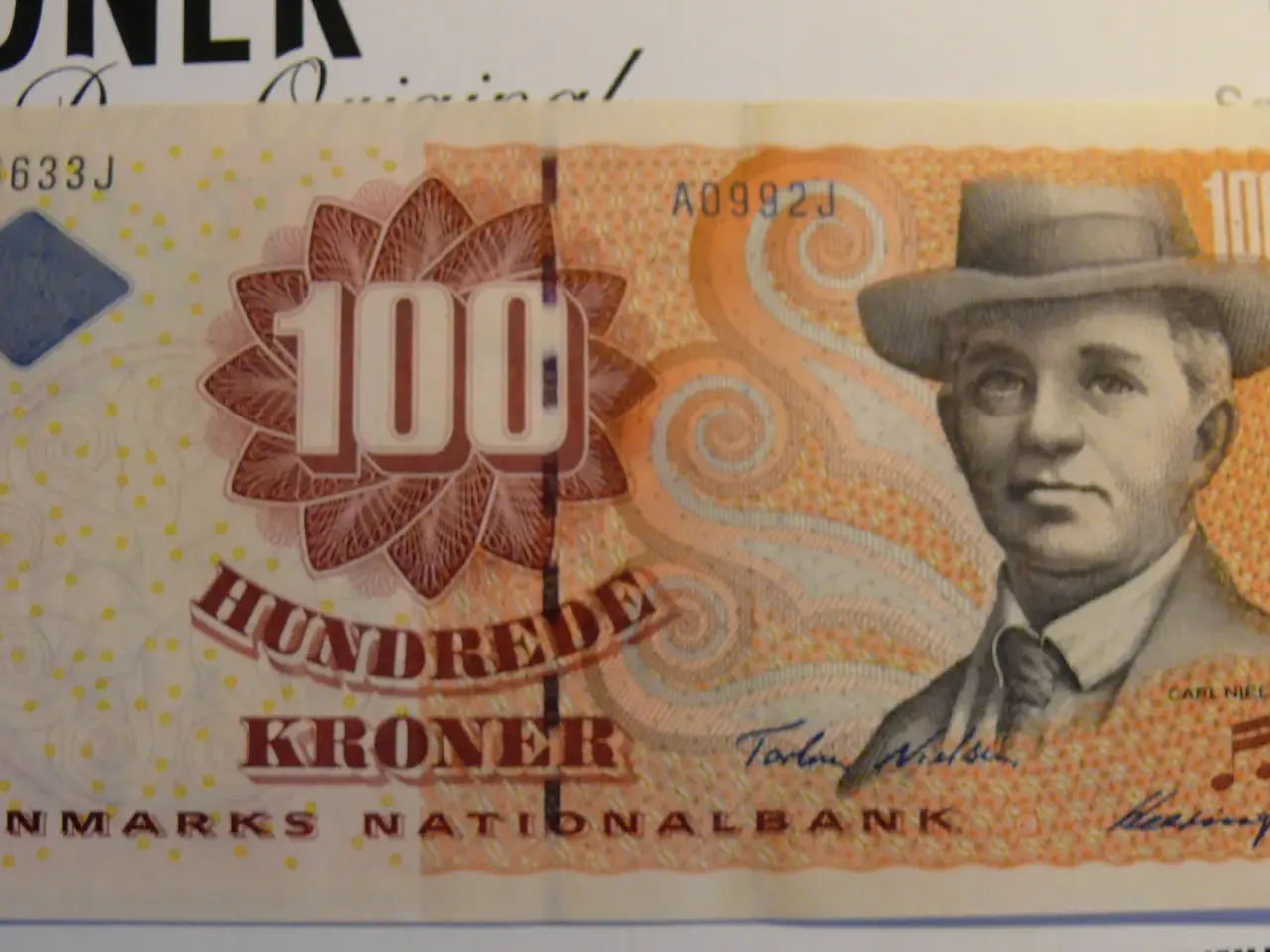 Billede 1 - 100 kr.seddel A0