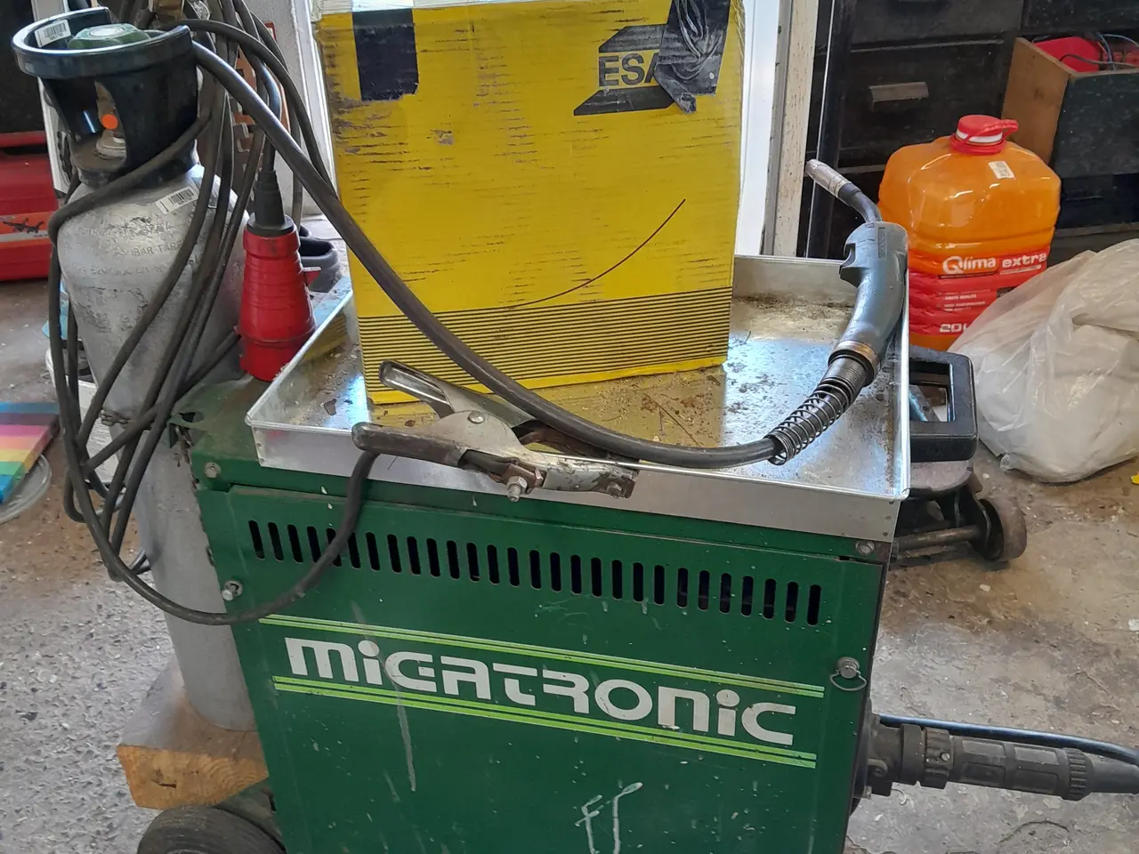 Billede 2 - micatronic 180 co2 svejser med flaske
