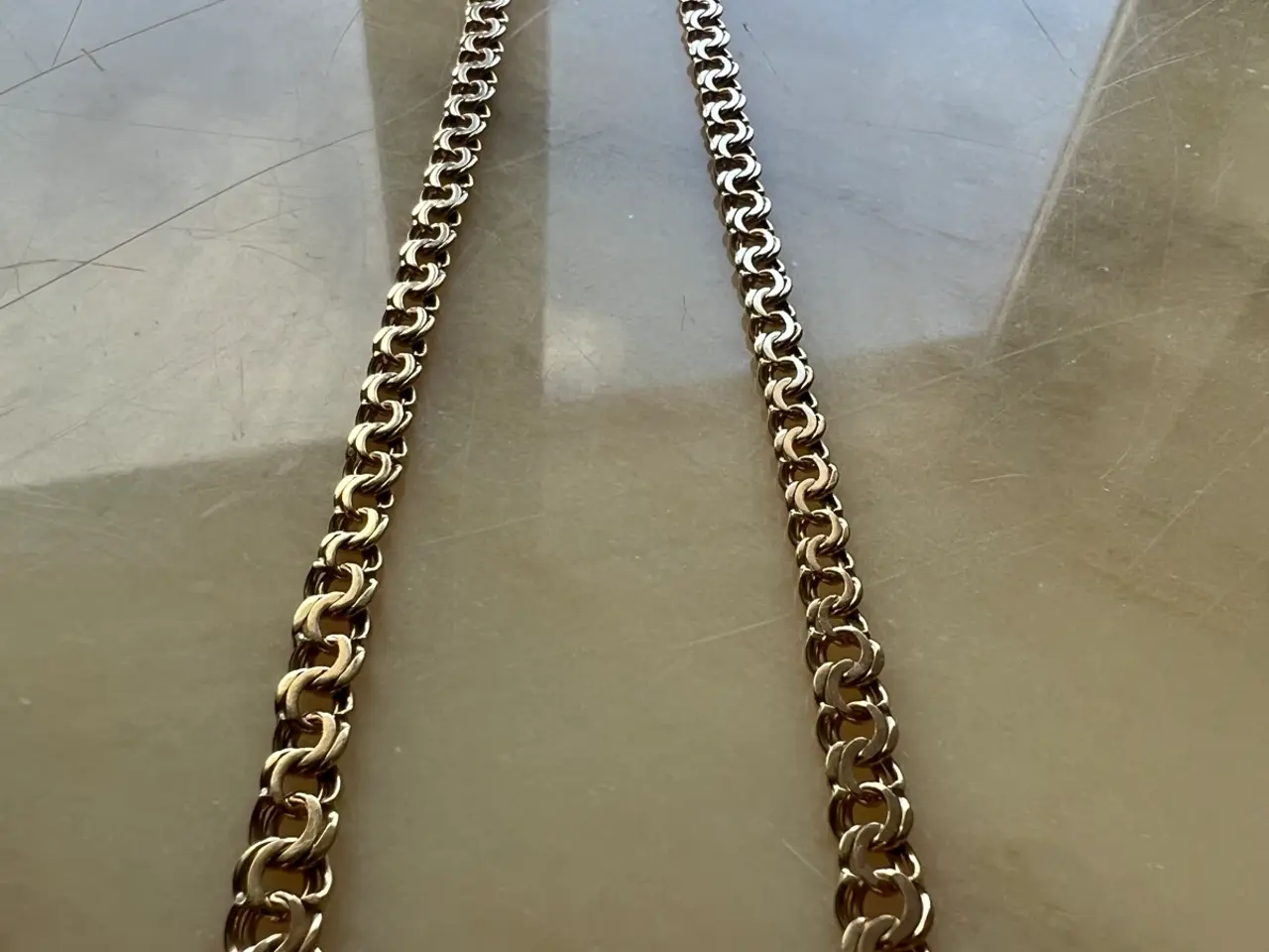 Billede 4 - Vintage 14K Bismark halskæde