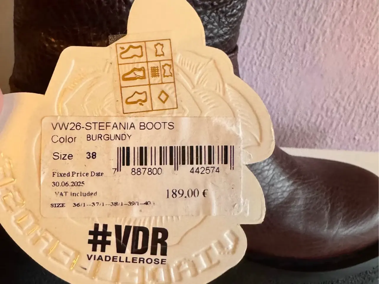 Billede 5 - Ægte læder boots fra Viadellerose #VDR