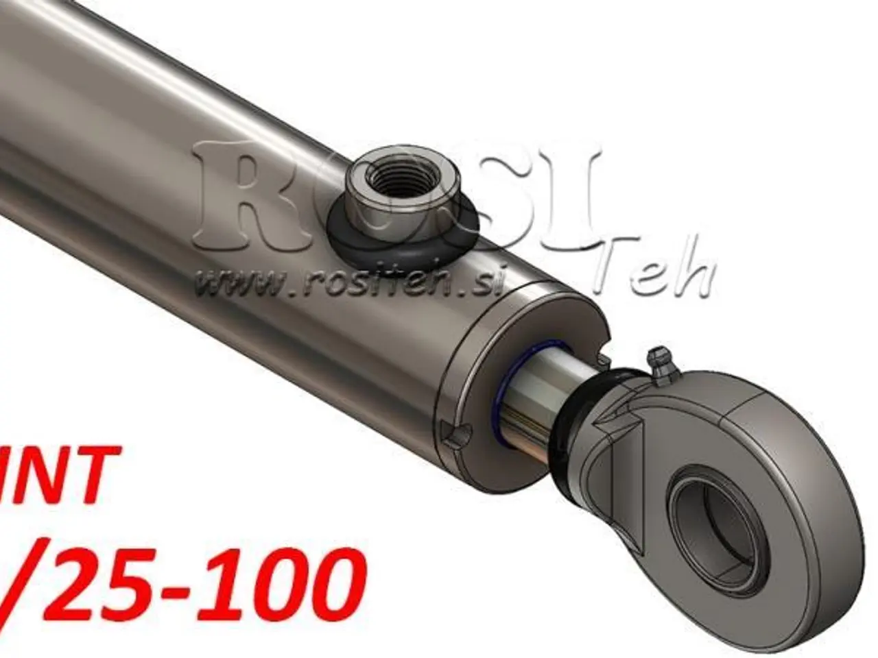 Billede 1 - Hydraulikcylindre POINT 40/25 med leddelte øjne