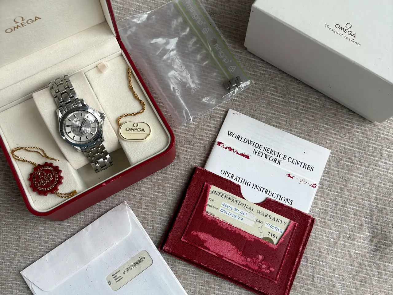 Billede 7 - Omega Seamaster Automatic (Ref. 2501.31) Fuld sæt