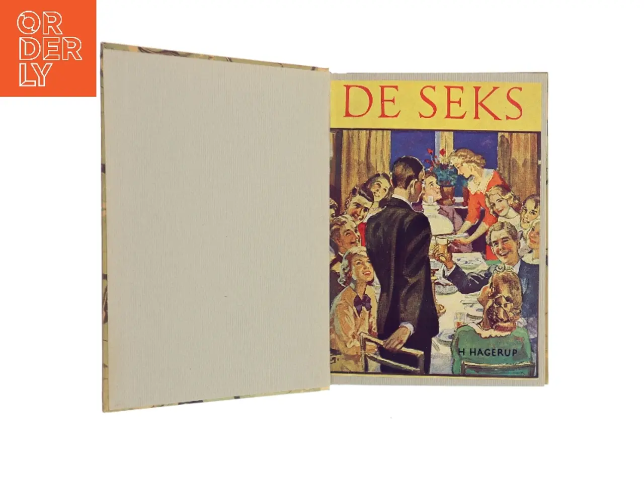 Billede 1 - De seks af H. Hagerup (Bog)