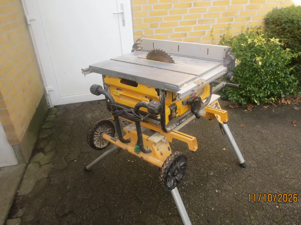 Billede 1 - 1 stk De Walt DW 745 Type 3 Rundsav