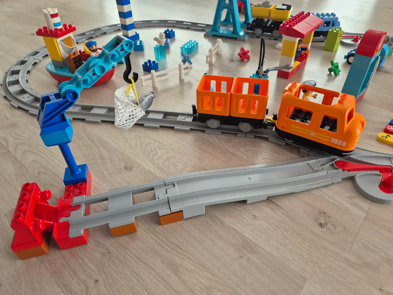 Billede 3 - Duplo Smart  Elektrisk Godstog NR10875,