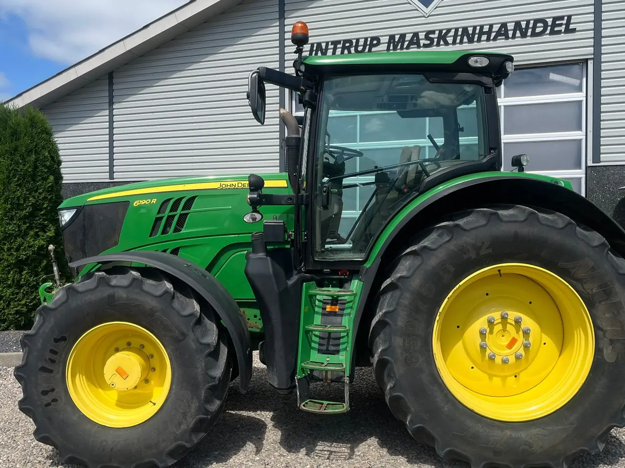Billede 10 - John Deere 6190R Med luftanlæg & frontlift